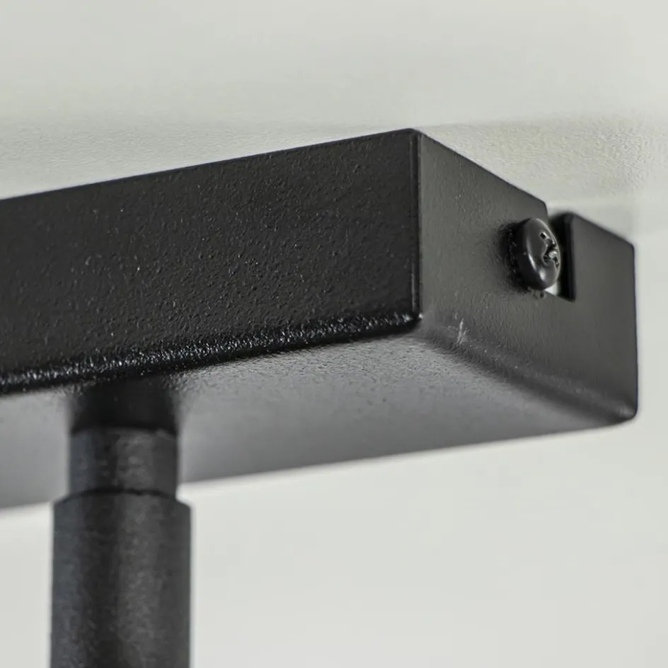 Plafondspot 3l balk zwart gu10>Straluma