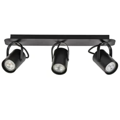 Plafondspot 3L op balk zwart>Straluma Outlet