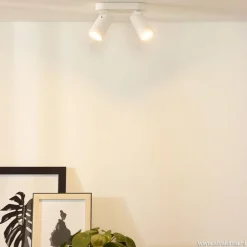 Plafondspot 2L wit incl.gu10 dtw><noscript><img width=