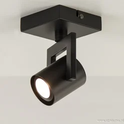 Plafondspot 1L zwart incl.gu10>Straluma Sale