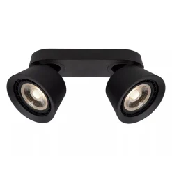Plafondspot 2-lichts mat zwart exclusief GU10-ES111>Straluma Sale