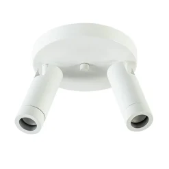 Plafondspot Miller 2l wit/goud pucc>Straluma Clearance