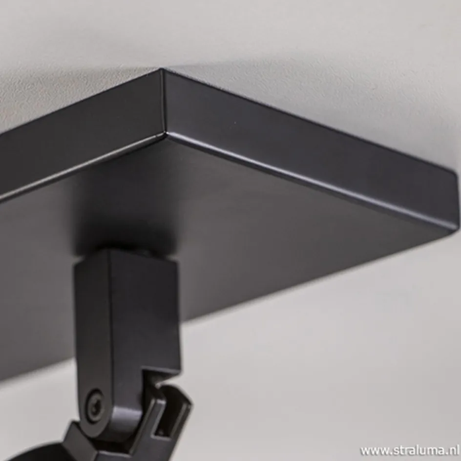 Plafondspot Rain 3L balk zwart gu10 IP44>Straluma Sale