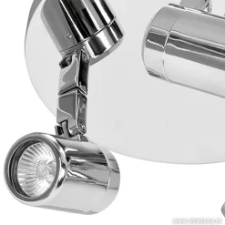 Plafondspot Rain 3l rond chroom IP44>Straluma Discount