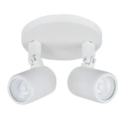 Plafondspot Rain 2L rond wit gu10 IP44>Straluma New