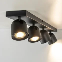 Plafondspot Solare 4l balk zwart><noscript><img width=