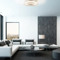 Plafondventilator Himalaya zilver ab+app><noscript><img width=