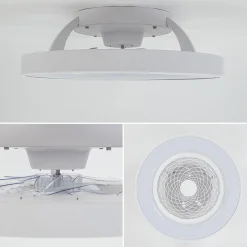 Plafondventilator Tibet wit ab/app CCT><noscript><img width=