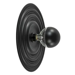 Plafond/wandlamp Saturn 42cm zwart>Straluma Online