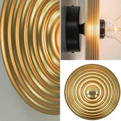 Plafond/wandlamp Saturn 56cm matgoud><noscript><img width=