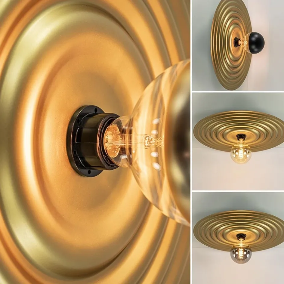 Plafond/wandlamp Saturn 56cm matgoud>Straluma Sale