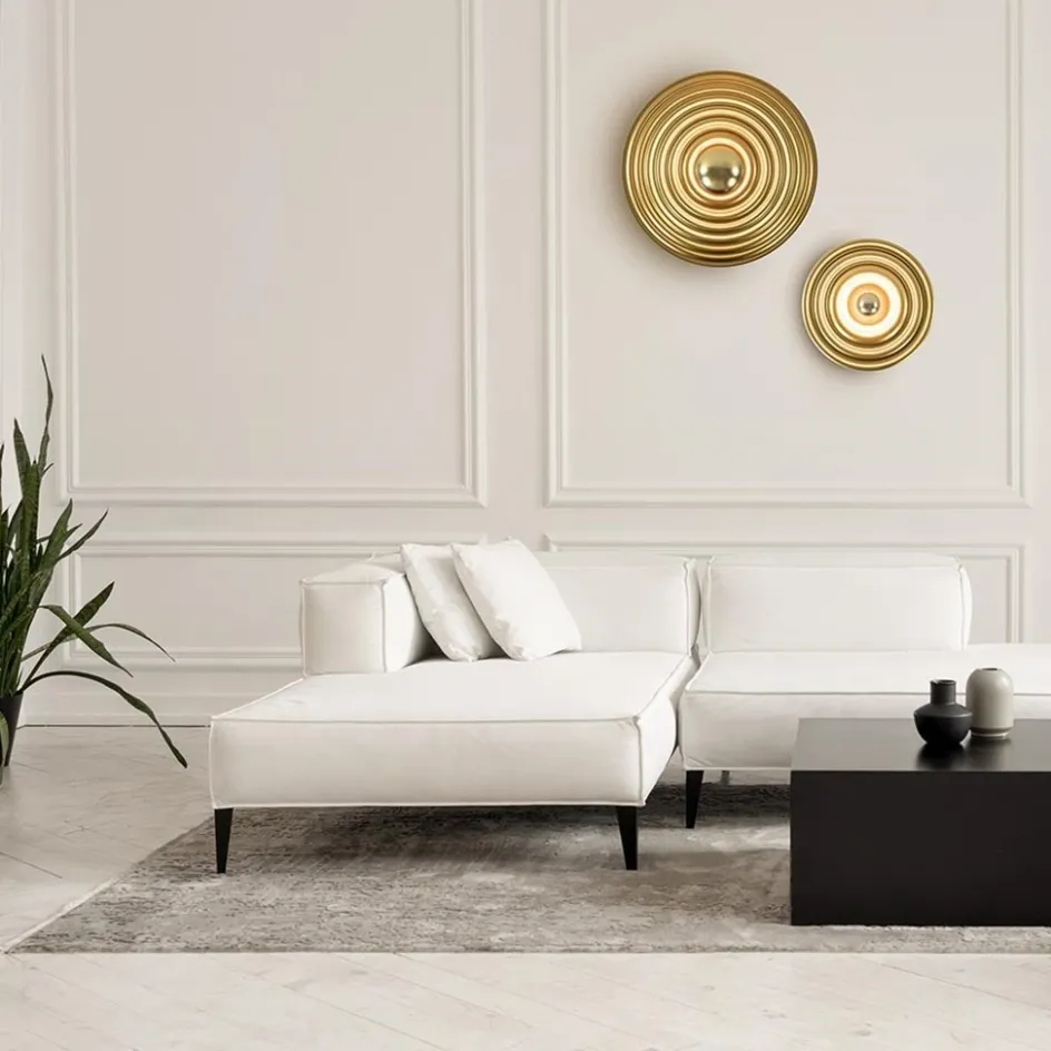 Plafond/wandlamp Saturn 56cm matgoud>Straluma Sale