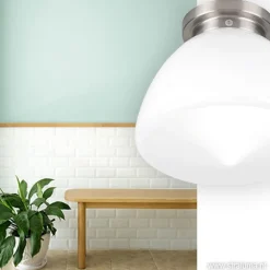 Plafonnière Glasgow art deco chroom glas><noscript><img width=