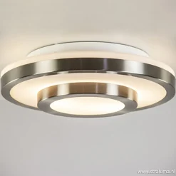 Plafonnière Master 435 nikkel IP44>Straluma Best