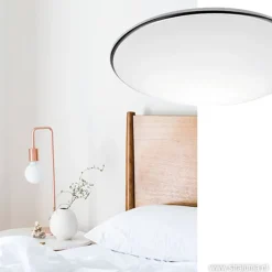 PlafonnièreArt rond chroom 30 cm><noscript><img width=