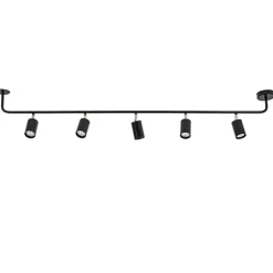 Rail zwart 5-lichts 160cm gu10>Straluma Best