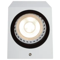 Rechthoekige buitenlamp downlighter mat wit><noscript><img width=