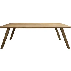 Rechthoekige eettafel gebleekt en geborsteld mangohout 220x100 cm>Straluma Best