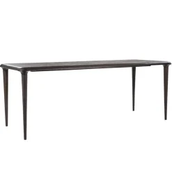 Rechthoekige eettafel Jiska bruin mangohout 250x100 cm>Straluma Outlet