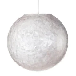 Romantische hanglamp bol creme schelp>Straluma Online