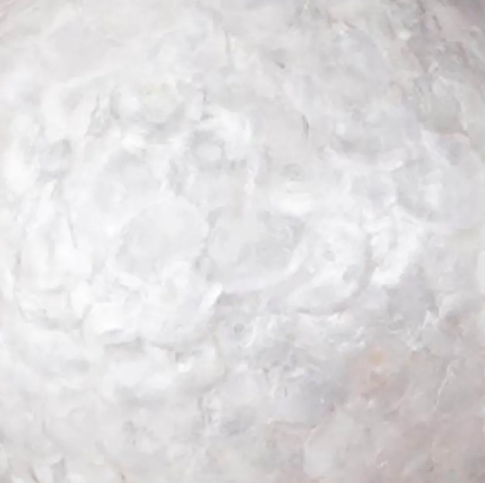 Romantische hanglamp bol creme schelp>Straluma Online