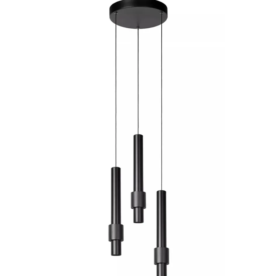 Ronde 3-lichts hanglamp cilinders inclusief LED>Straluma New