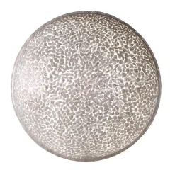 Ronde schelpen wandlamp wit/parelmoer 60 cm>Straluma