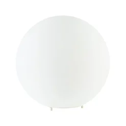 Ronde tafellamp opaal glas 30 cm>Straluma New