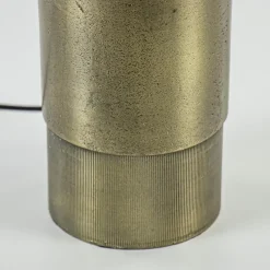 Ruw antiek bronzen lampvoet Savi exclusief kap><noscript><img width=