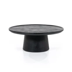 Salontafel Ron zwart 80x32 cm><noscript><img width=