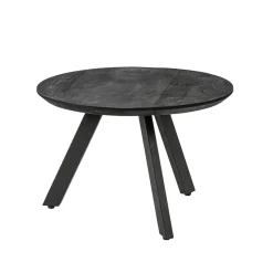 Salontafel rond hout zwart 60 cm>Straluma Hot