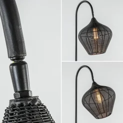 Scandinavische vloerlamp Alvaro mat zwart><noscript><img width=