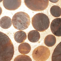 Schelpen vloerlamp goud cilinder groot><noscript><img width=