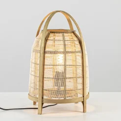 Sfeervolle tafellamp Jacinto naturel Light and Living>Straluma Best