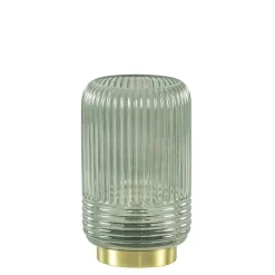 Sfeervolle tafellamp Lipa grijs groen op baterijen Light & Living>Straluma Discount