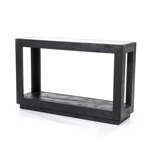 Sidetable Liam 120x35x75 cm - zwart>Straluma Clearance
