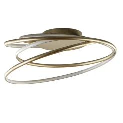 Sierlijke LED plafondlamp ringen goud>Straluma Sale