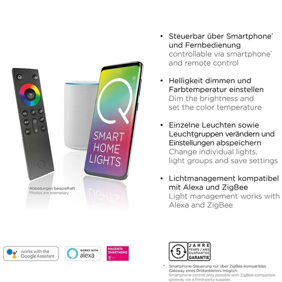 Smart plafondlamp aluminium ringen dimbaar>Straluma Best