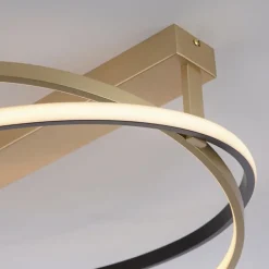 Smart Plafondlamp LED goud verstelbaar><noscript><img width=