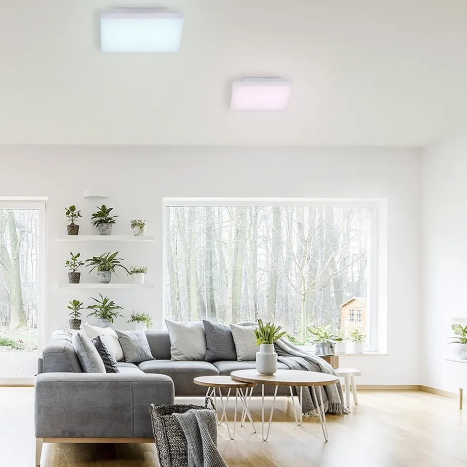 Smart plafondlamp square wit dimbaar>Straluma Sale