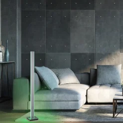 Smart vloerlamp 2-lichts aluminium><noscript><img width=