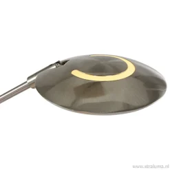 Stalen bureau/tafellamp inclusief LED><noscript><img width=