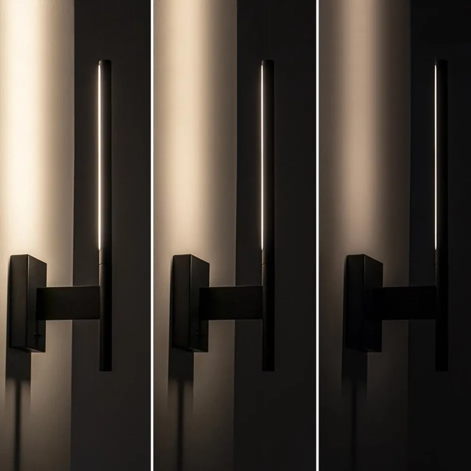 3-Standen dimbare wandlamp met verstelbare kap>Straluma