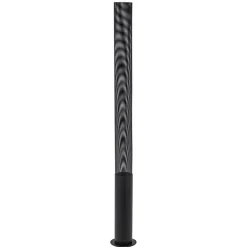 Stoere vloerlamp cilinder zwart met spot>Straluma New