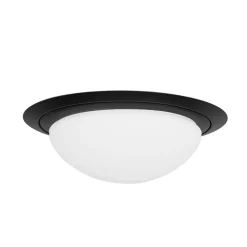 Strak klassieke LED plafonnière zwart inclusief LED>Straluma Sale