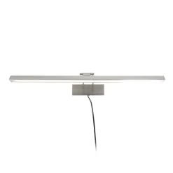 Strak klassieke schilderij wandlamp geborsteld staal>Straluma New