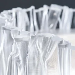 Tafellamp Accordéon 48x37cm prisma/wit><noscript><img width=