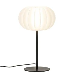 Tafellamp Arena zwart/kap wit>Straluma