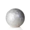 Tafellamp ball 30 cm rond creme schelpen>Straluma Best
