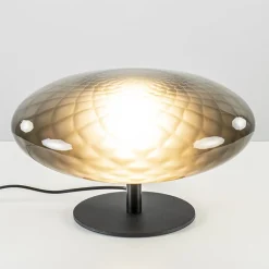 Tafellamp Bottega 40 zwart/smoke glas>Straluma Hot